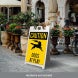Caution Dogs At Play Corflute Sign (Non Reflective)