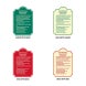 Social Distancing Playground Rules Aluminum Sign (Non Reflective)