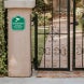 Area Under 24 Hour Live Video Surveillance Aluminum Sign (Non Reflective)