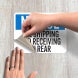 Warehouse Shipping Receiving Decal (Non Reflective)