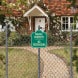 Private Property No Trespassing Aluminum Sign (Non Reflective)