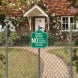 No Soliciting Trespassing Proselytizing Aluminum Sign (Non Reflective)