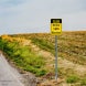 Slow No Dust 5 MPH Maximum Aluminum Sign (Non Reflective)
