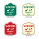 Slow Down Kids & Pets At Play Aluminum Sign (Non Reflective)