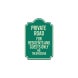 Private Road For Residents & Guests Only Aluminum Sign (Non Reflective)