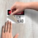 Watch Your Head Decal (Non Reflective)