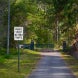 Private Street No Thru Traffic Aluminum Sign (Non Reflective)