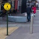 Pedestrian Traffic Only Aluminum Sign (Non Reflective)