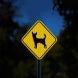 Chihuahua Guard Dog Symbol Aluminum Sign (EGR Reflective)