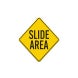 Slide Area Aluminum Sign (Non Reflective)