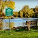 Do Not Feed Or Disturb The Alligators Aluminum Sign (Non Reflective)