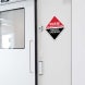 Radio Frequency Radiation Hazard Aluminum Sign (Non Reflective)