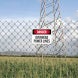 OSHA Overhead Power Lines Aluminum Sign (Non Reflective)