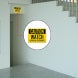 OSHA Watch Overhead Clearance Aluminum Sign (Non Reflective)