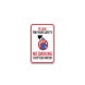 Please For Your Safety No Smoking Stop Your Motor Aluminum Sign (Non Reflective)