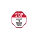 Look Out For Forklift Traffic Aluminum Sign (Non Reflective)