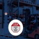 Look Out For Forklift Traffic Aluminum Sign (HIP Reflective)