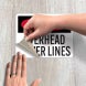 Overhead Power Lines Decal (Non Reflective)