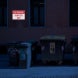 No Parking Dumpster Area Aluminum Sign (Diamond Reflective)