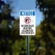 No Concealed Weapons Allowed On This Property Aluminum Sign (Non Reflective)