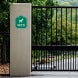 No Pets Symbol Aluminum Sign (Non Reflective)