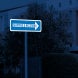 Shipping & Receiving Business Aluminum Sign (Non Reflective)