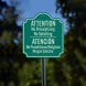 Bilingual No Soliciting Aluminum Sign (Non Reflective)
