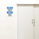 Bilingual OSHA Do Not Enter Aluminum Sign (Non Reflective)