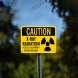 OSHA X Ray Radiation Aluminum Sign (Non Reflective)