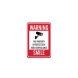 Smile This Property Is Protected By Video Surveillance Aluminum Sign (Non Reflective)