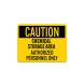 OSHA Chemical Storage Area Authorized Personnel Only Aluminum Sign (Non Reflective)
