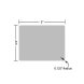 OSHA Electric Gate Keep Clear Decal (Non Reflective)