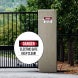 OSHA Electric Gate Keep Clear Decal (Non Reflective)