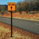 Detour Arrow Aluminum Sign (Non Reflective)
