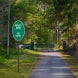 Private Drive No Entry Oval Aluminum Sign (Non Reflective)