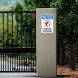 No Concealed Weapons Allowed In This Building Aluminum Sign (Non Reflective)