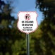 No Firearms Or Weapons Allowed On This Property Aluminum Sign (Non Reflective)