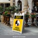 Quiet, Training In Progress Corflute Sign (Non Reflective)
