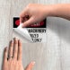 OSHA Elevator Machinery Decal (EGR Reflective)