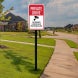 Private Drive This Property Is Protected By Video Surveillance Aluminum Sign (Non Reflective)