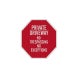 No Trespassing No Exceptions Aluminum Sign (EGR Reflective)