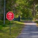 No Trespassing No Exceptions Aluminum Sign (Non Reflective)