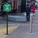 Student Drop Off & Pick Up Area Aluminum Sign (Non Reflective)