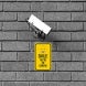 Smile You Are On Camera Aluminum Sign (Non Reflective)