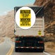 Bilingual Spanish OSHA Stay Back 30 Feet Decal (Non Reflective)