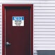 Visitors Must Report To Office Aluminum Sign (Non Reflective)