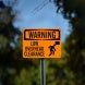OSHA Low Overhead Clearance Aluminum Sign (Non Reflective)