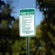 Park for Use By Residents Only Aluminum Sign (Non Reflective)