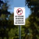 No Firearms Or Weapons Allowed Aluminum Sign (Non Reflective)