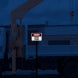 Danger Crane Swing Aluminum Sign (EGR Reflective)